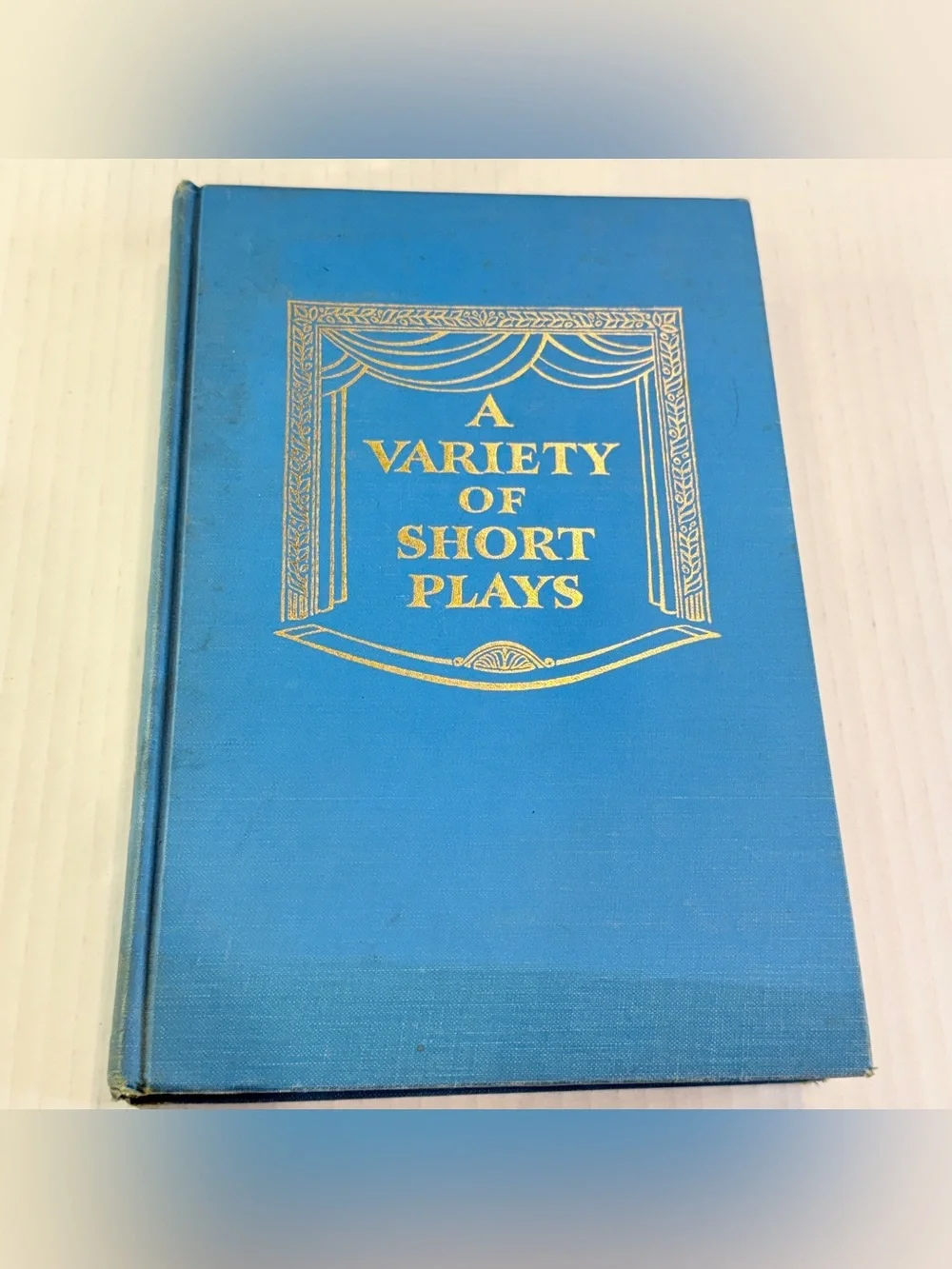 Vintage A Variety of Short Plays Hardcover 1966 John C. Schweitzer Theater